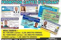 Promotion cartes d'étudiant services_propositions_d_affaires